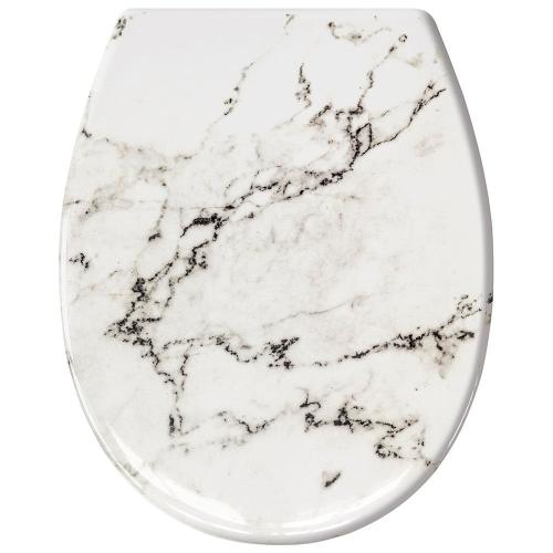 Καπάκι Λεκάνης Marble 1843 37x45cm Anthracite Kleine Wolke