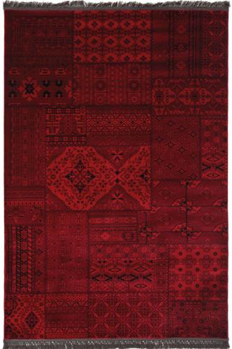 Σετ Κρεβατοκάμαρας 3Τμχ Afgan 7675A Dark Red Royal Carpet