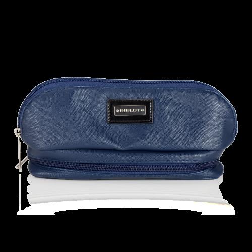 COSMETIC BAG DARK BLUE WITH MIRROR R23388