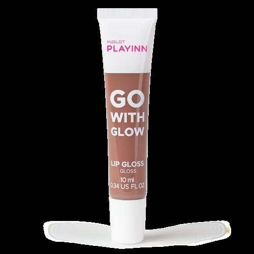 INGLOT PLAYINN GO WITH GLOW LIP GLOSS GO WITH NUDE 21