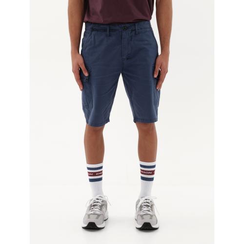 Emerson - MEN'S CARGO SHORT PANTS - INDIGO BLUE