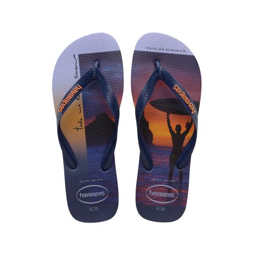 Havaianas - HYPE - NAVY BLUE/NAVY BLUE/BEGONIA ORANGE