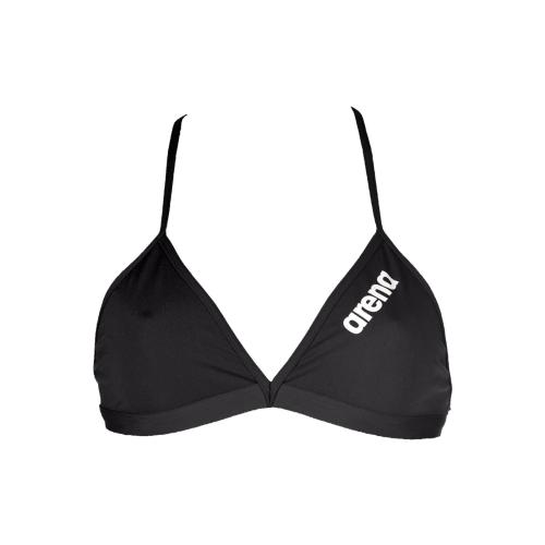 Arena - 2A246 W SOLID TIE BACK TOP - BLACK WHITE