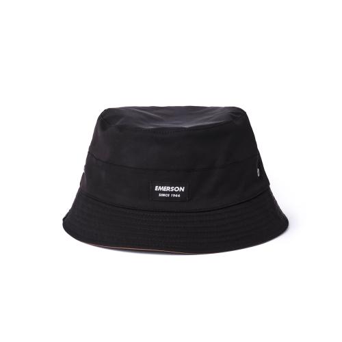 Emerson - UNISEX BUCKET HATS - BLACK/BEIGE B