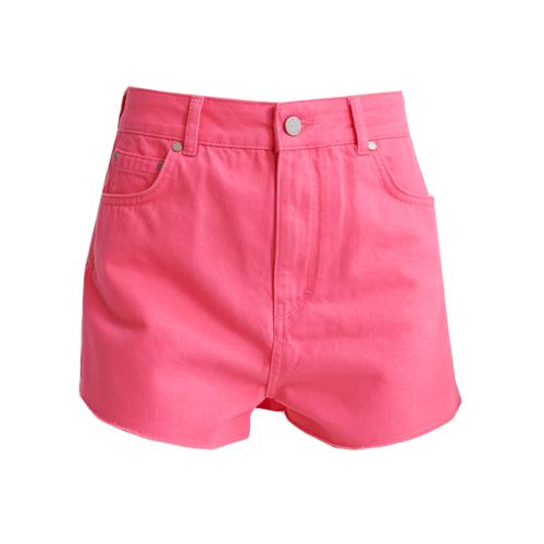 Superdry - D3 RUBY CUT OFF SHORT - FLURO PINK