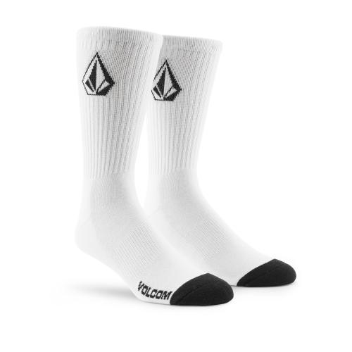 Volcom - FULL STONE SOCK 3PK - WHITE