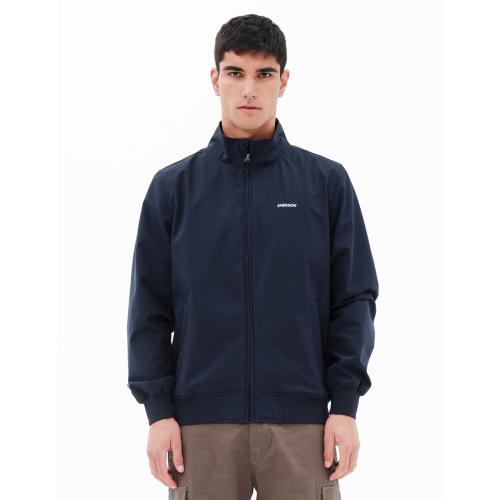 Emerson - MEN'S RIBBED JACKET - K9 NAVY BLUE 1