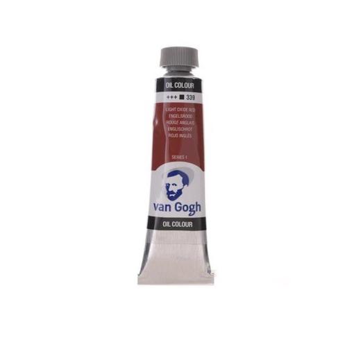 TALENS VAN GOGH ΧΡΩΜΑ ΛΑΔΙΟΥ 339 LIGHT OXIDE RED 20ML - 3 ΤΕΜ