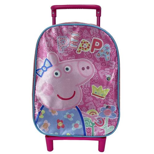 ΤΣΑΝΤΑ ΤΡΟΛΕΥ ΝΗΠΙΟΥ PEPPA PIG 28cm PEPPA 1000ET28-2218