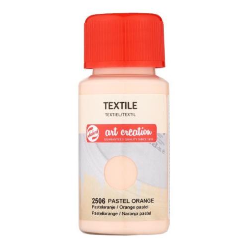 TALENS ΧΡΩΜΑ TEXTILE 2506 PASTEL ORANGE 50ML - 4 ΤΕΜ