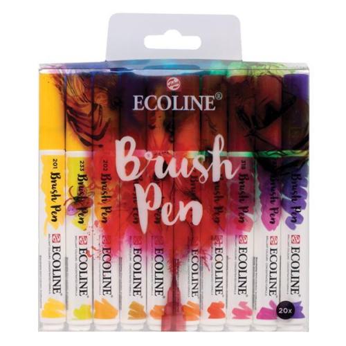 TALENS ECOLINE BRUSHPEN ΣΕΤ 20 ΤΕΜ.