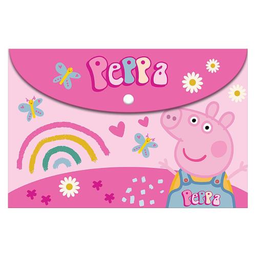 ΦΑΚΕΛΟΣ ΚΟΥΜΠΙ Α4 PEPPA A4 PEPPA - 10 ΤΕΜ