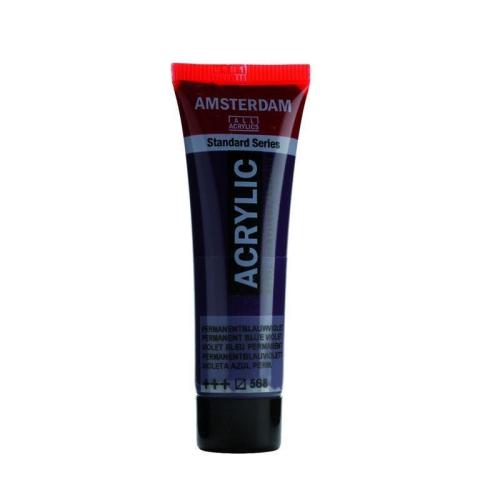 TALENS AMSTERDAM ΑΚΡΥΛΙΚΟ ΧΡΩΜΑ 568 PERM. BLUE VIOLET 120ML