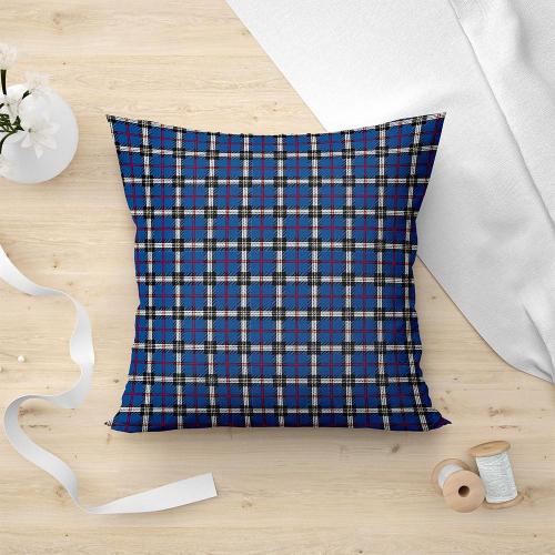 LINO ΜΑΞΙΛΑΡΟΘΗΚΗ TARTAN 602 BLUE 45X45 45Χ45