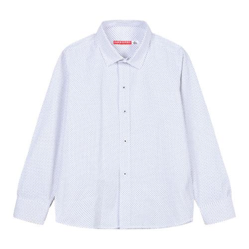 Βαμβακερό πουκάμισο για αγόρι - Λευκό 12-100180-4