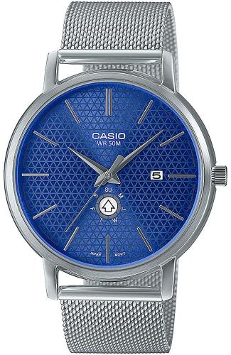 CASIO Collection - MTP-B125M-2AVEF Silver case with Stainless Steel Bracelet