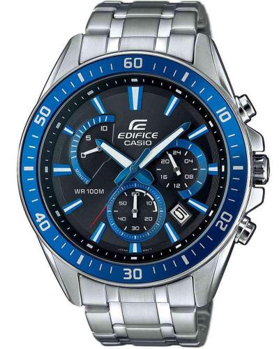 CASIO Edifice - EFR-552D-1A2VUEF Silver case, with Stainless Steel Bracelet