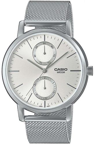 CASIO Collection - MTP-B310M-7AVEF Silver case with Stainless Steel Bracelet