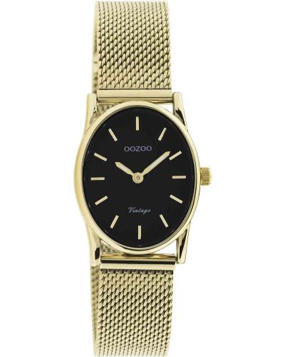 OOZOO Vintage - C20259, Gold case with Stainless Steel Bracelet