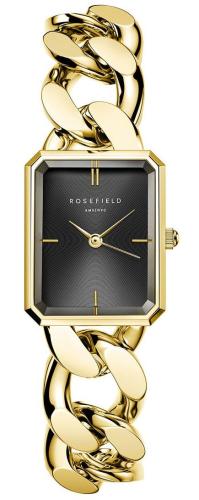 ROSEFIELD The Octagon XS Studio - SBGSG-O57 Gold case with Stainless Steel Bracelet
