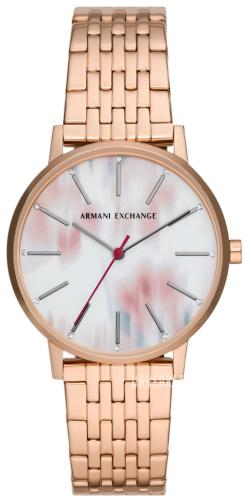 ARMANI EXCHANGE Lola - AX5589, Rose Gold case with Stainless Steel Bracelet