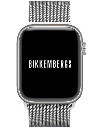 BIKKEMBERGS Smartwatch Medium - BK16-3, Silver case with Stainless Steel Bracelet