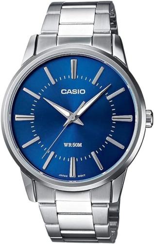 CASIO Collection - MTP-1303PD-2AVEG, Silver case with Stainless Steel Bracelet