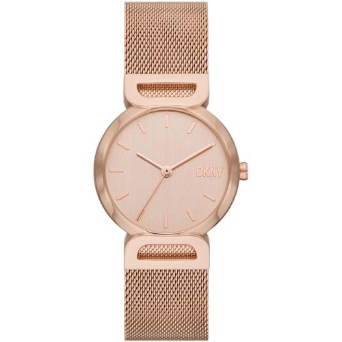 DKNY Downtown D - NY6625, Rose Gold case with Stainless Steel Bracelet