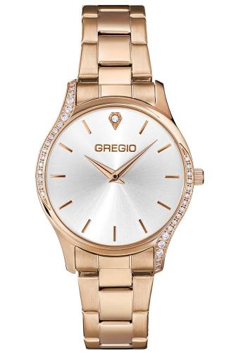 GREGIO Jolie - GR330030, Rose Gold case with Stainless Steel Bracelet