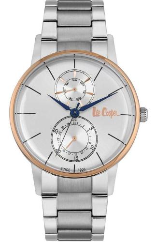 LEE COOPER Mens - LC06613.530 Silver case with Stainless Steel Bracelet