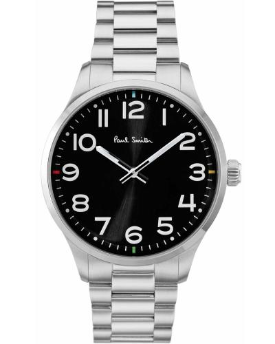 PAUL SMITH Tempo - P10064, Silver case with Stainless Steel Bracelet