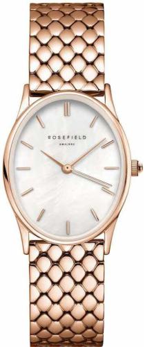 ROSEFIELD The Oval - OWGSR-OV02 Rose Gold case with Stainless Steel Bracelet