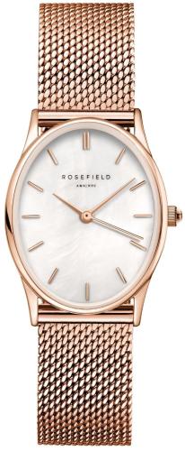 ROSEFIELD The Oval - OWRMR-OV12 Rose Gold case with Stainless Steel Bracelet