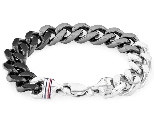 TOMMY HILFIGER Βραχιόλι από ανοξείδωτο ατσάλι Silver 2790514