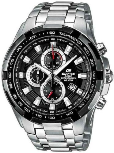 CASIO Edifice Chronograph - EF-539D-1AVEF Silver case with Stainless Steel Bracelet