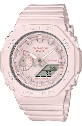 CASIO G-Shock Chronograph - GMA-S2100BA-4AER Pink case with Pink Rubber Strap