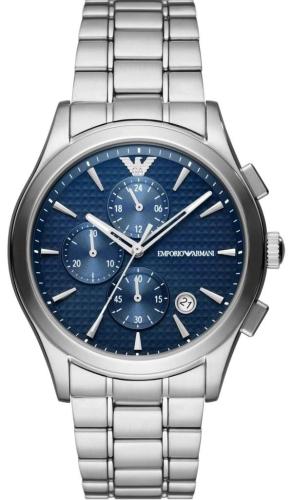 EMPORIO ARMANI Paolo Chronograph - AR11528, Silver case with Stainless Steel Bracelet