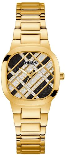 GUESS Clash Crystals - GW0600L2, Gold case with Stainless Steel Bracelet