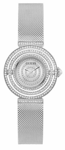 GUESS Dream Crystals - GW0550L1, Silver case with Stainless Steel Bracelet
