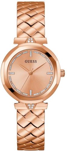 GUESS Rumour - GW0613L3, Rose Gold case with Stainless Steel Bracelet
