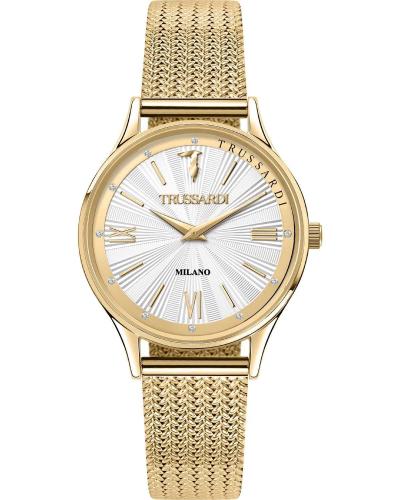 TRUSSARDI T-Star - R2453152502, Gold case with Stainless Steel Bracelet