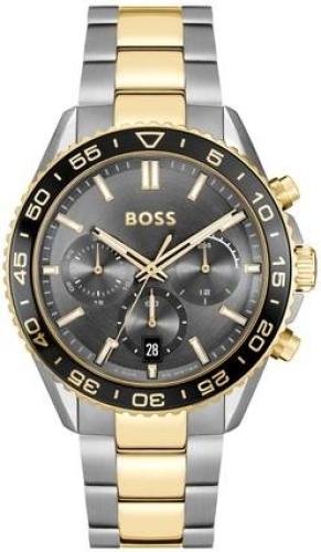 BOSS Mens Chronograph - 1514144, Silver case with Stainless Steel Bracelet