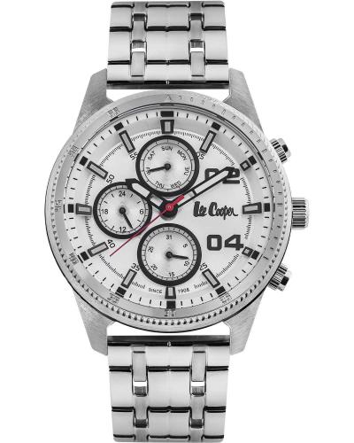 LEE COOPER Gents - LC06593.330 Silver case with Stainless Steel Bracelet