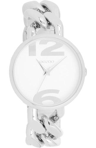 OOZOO Timepieces - C11260, Silver case with Stainless Steel Bracelet
