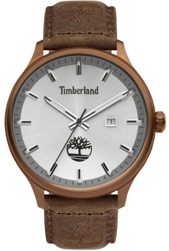 TIMBERLAND ALLENDALE II- TDWGB2102203, Brown case with Brown Leather Strap