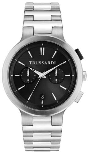 TRUSSARDI Loud - R2453164006, Silver case with Stainless Steel Bracelet