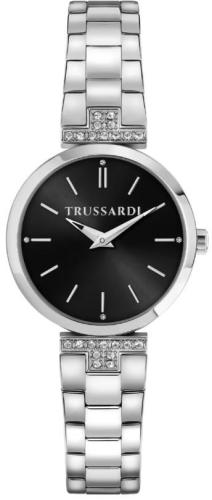 TRUSSARDI Loud - R2453164503, Silver case with Stainless Steel Bracelet