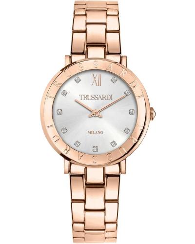 TRUSSARDI T-Vision - R2453115509, Rose Gold case with Stainless Steel Bracelet
