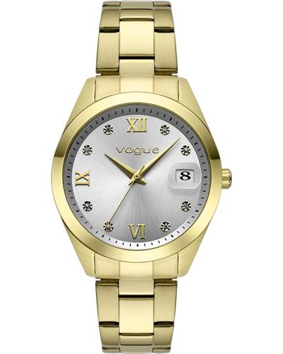 VOGUE Amelie Crystals - 613541, Gold case with Stainless Steel Bracelet