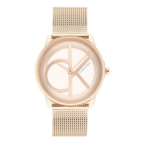 CALVIN KLEIN Iconic Rose Gold Stainless Steel Bracelet 25200035